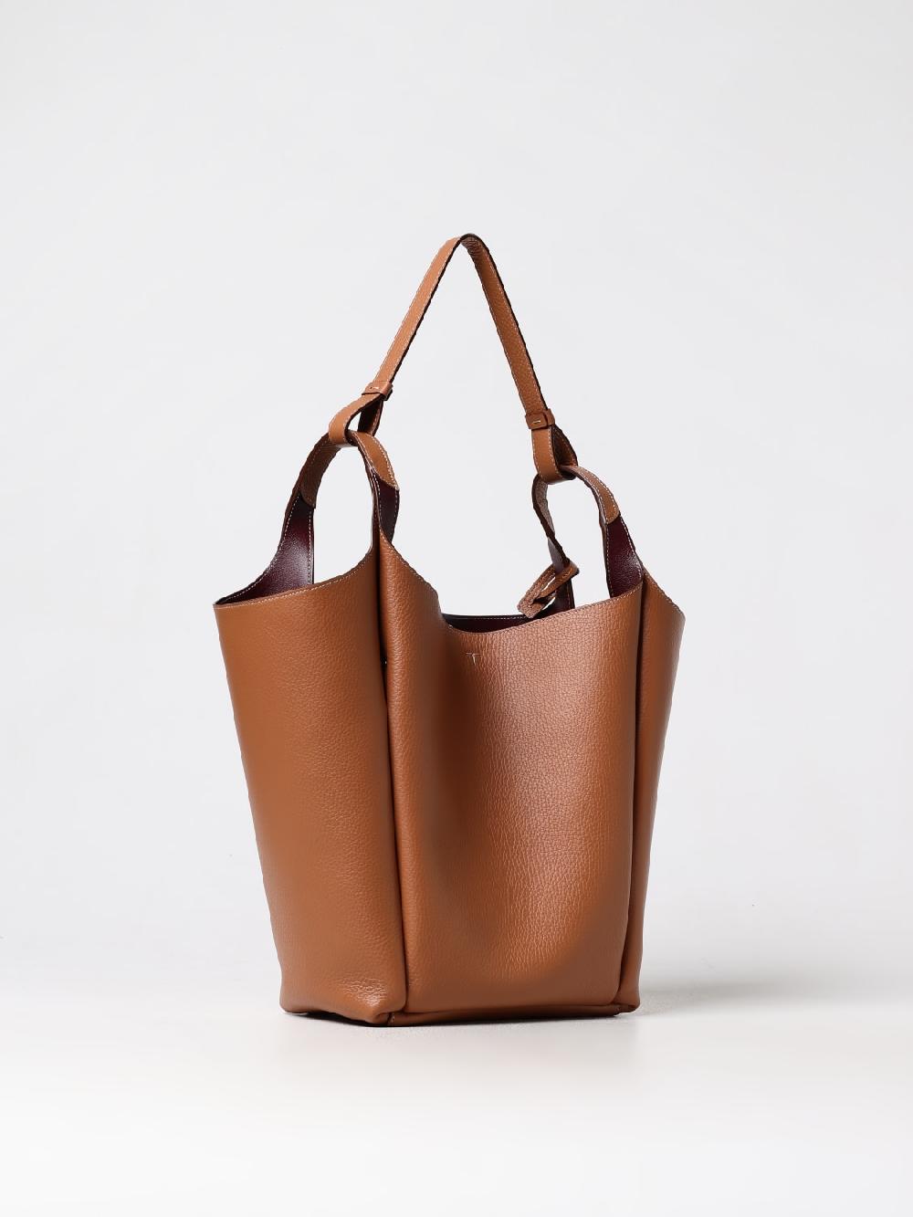 Giglio Borsa Tod's In Pelle A Grana
