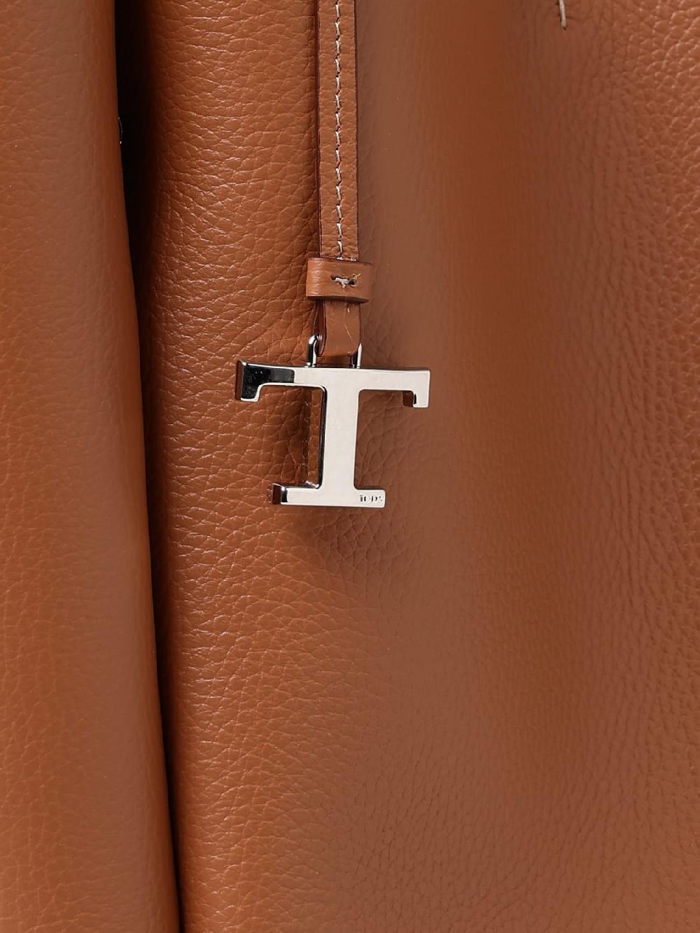 Giglio Borsa Tod's In Pelle A Grana