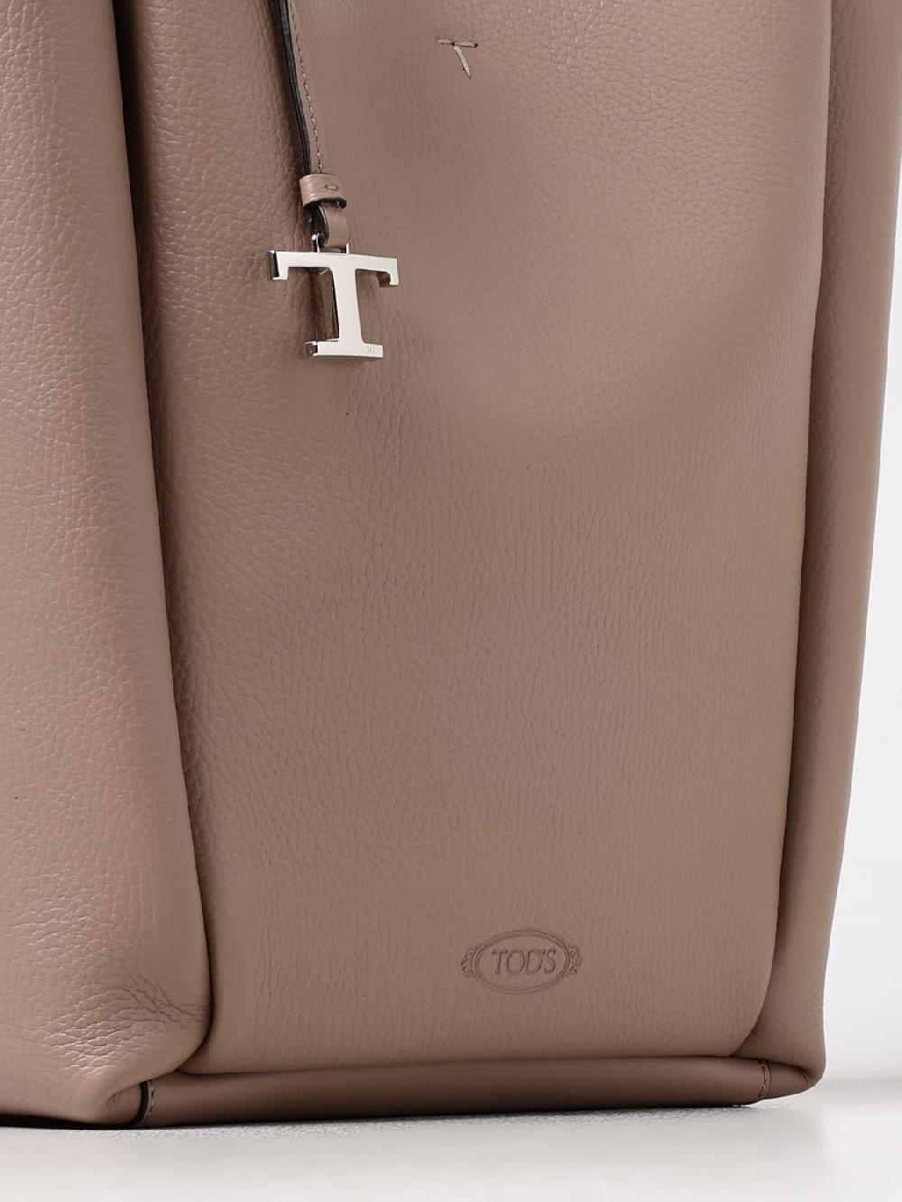 Giglio Borsa Tod's In Pelle A Grana