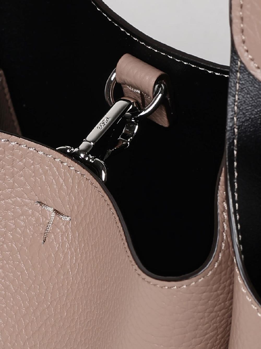Giglio Borsa Tod's In Pelle A Grana