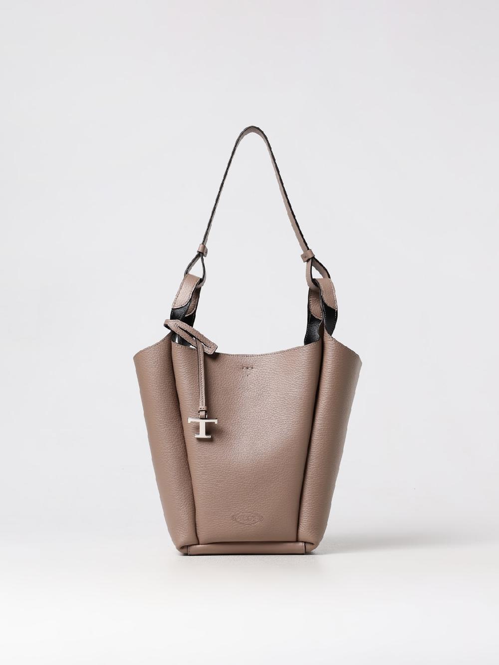 Giglio Borsa Tod's in pelle a grana