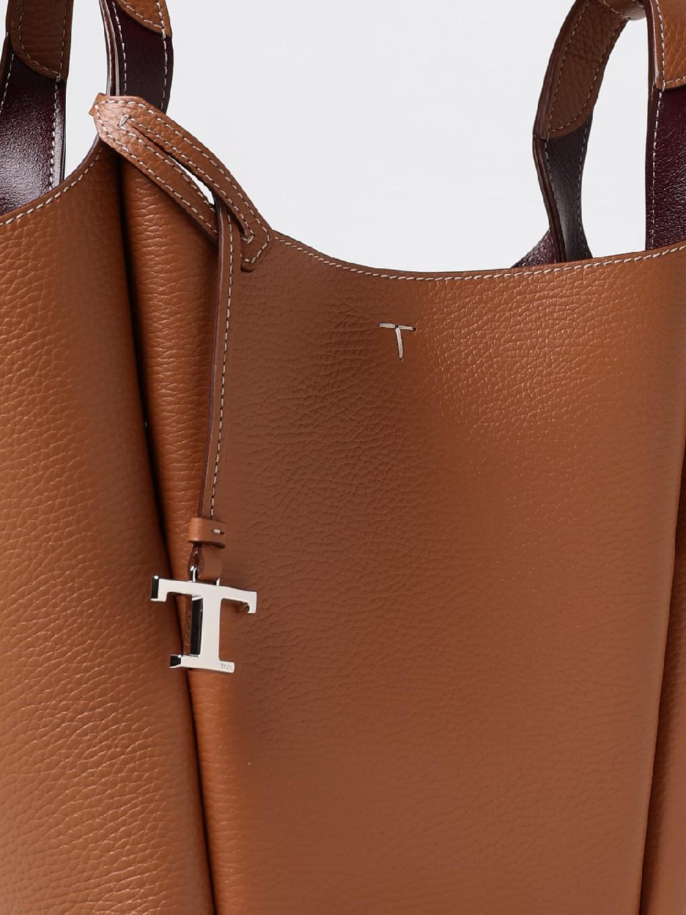 Giglio Borsa Tod's In Pelle A Grana