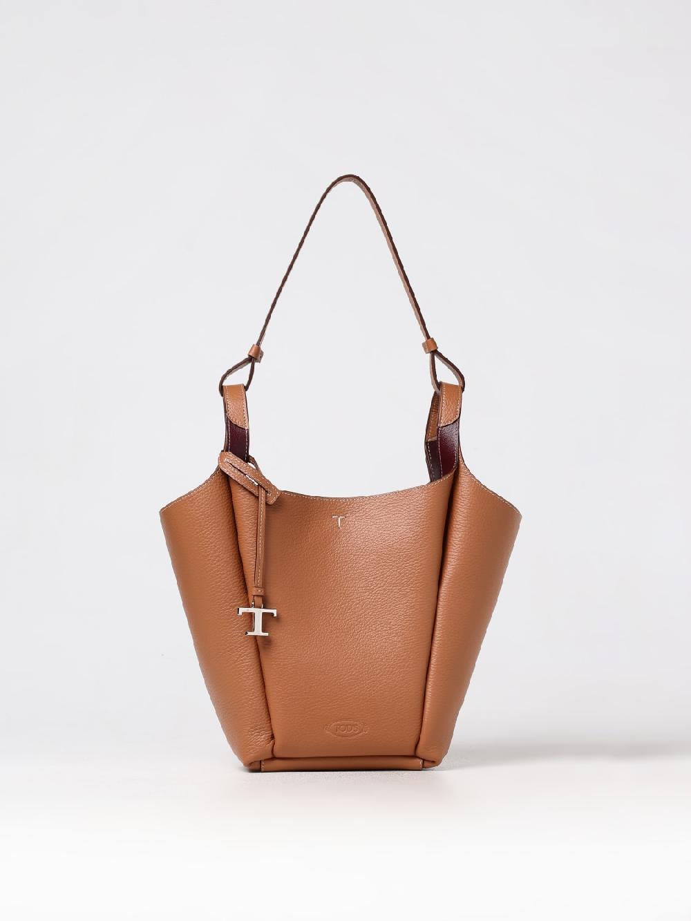 Giglio Borsa Tod's in pelle a grana