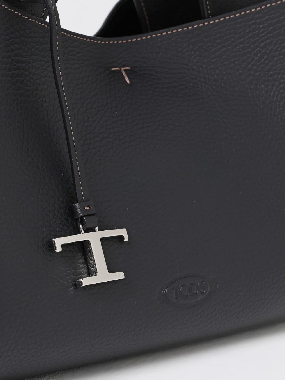 Giglio Borsa Tod's In Pelle A Grana
