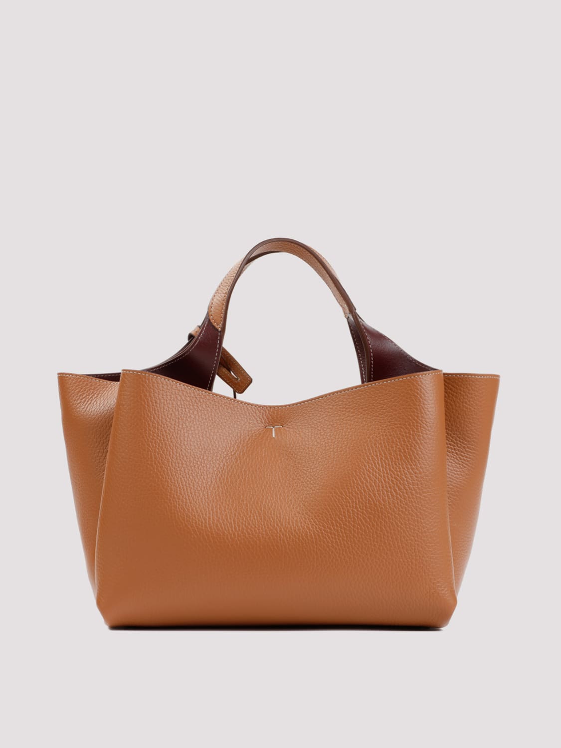 Giglio Borsa Tod's In Pelle A Grana