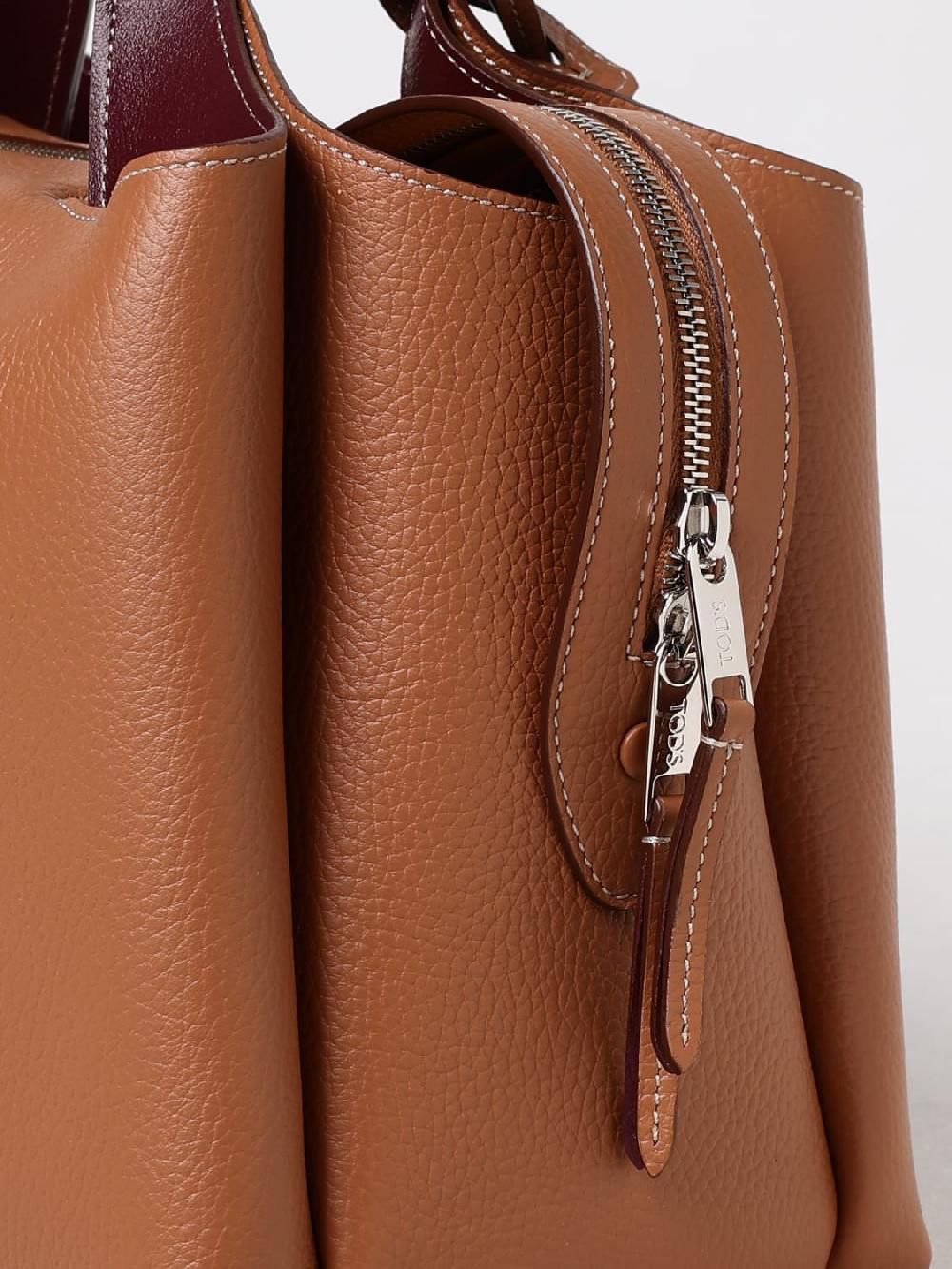 Giglio Borsa Tod's In Pelle A Grana