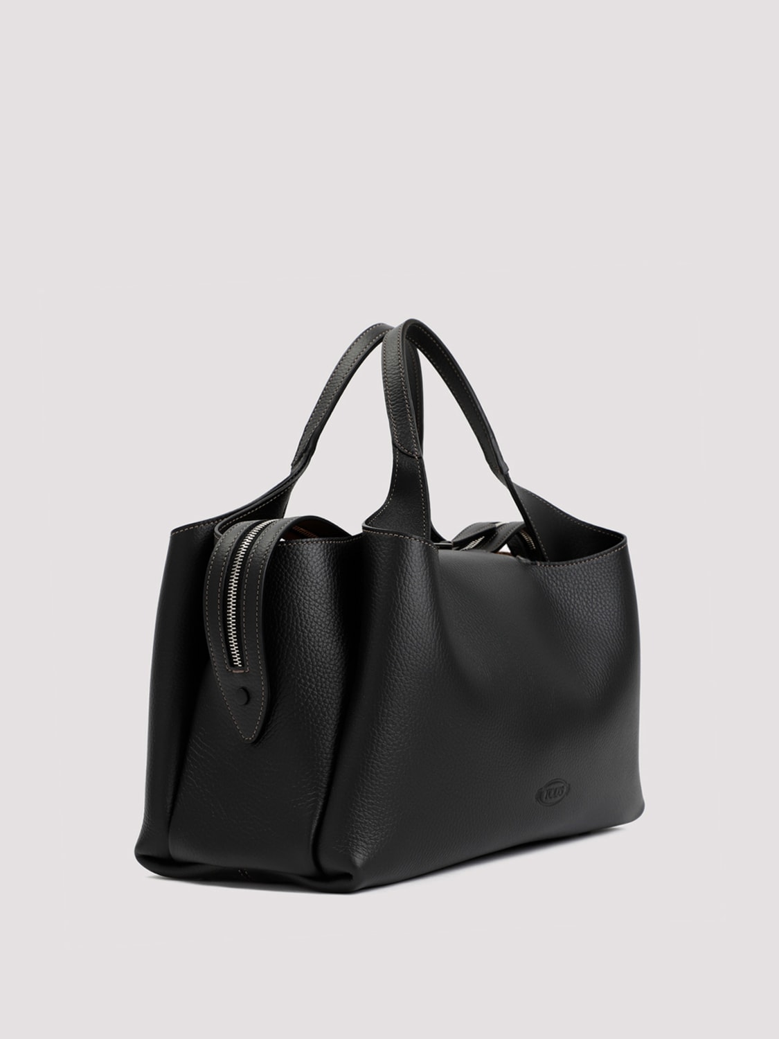 Giglio Borsa Tod's In Pelle A Grana