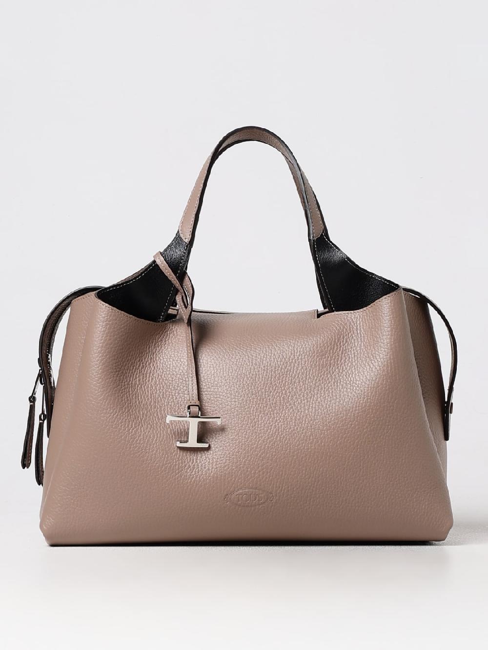 Giglio Borsa Tod's in pelle a grana