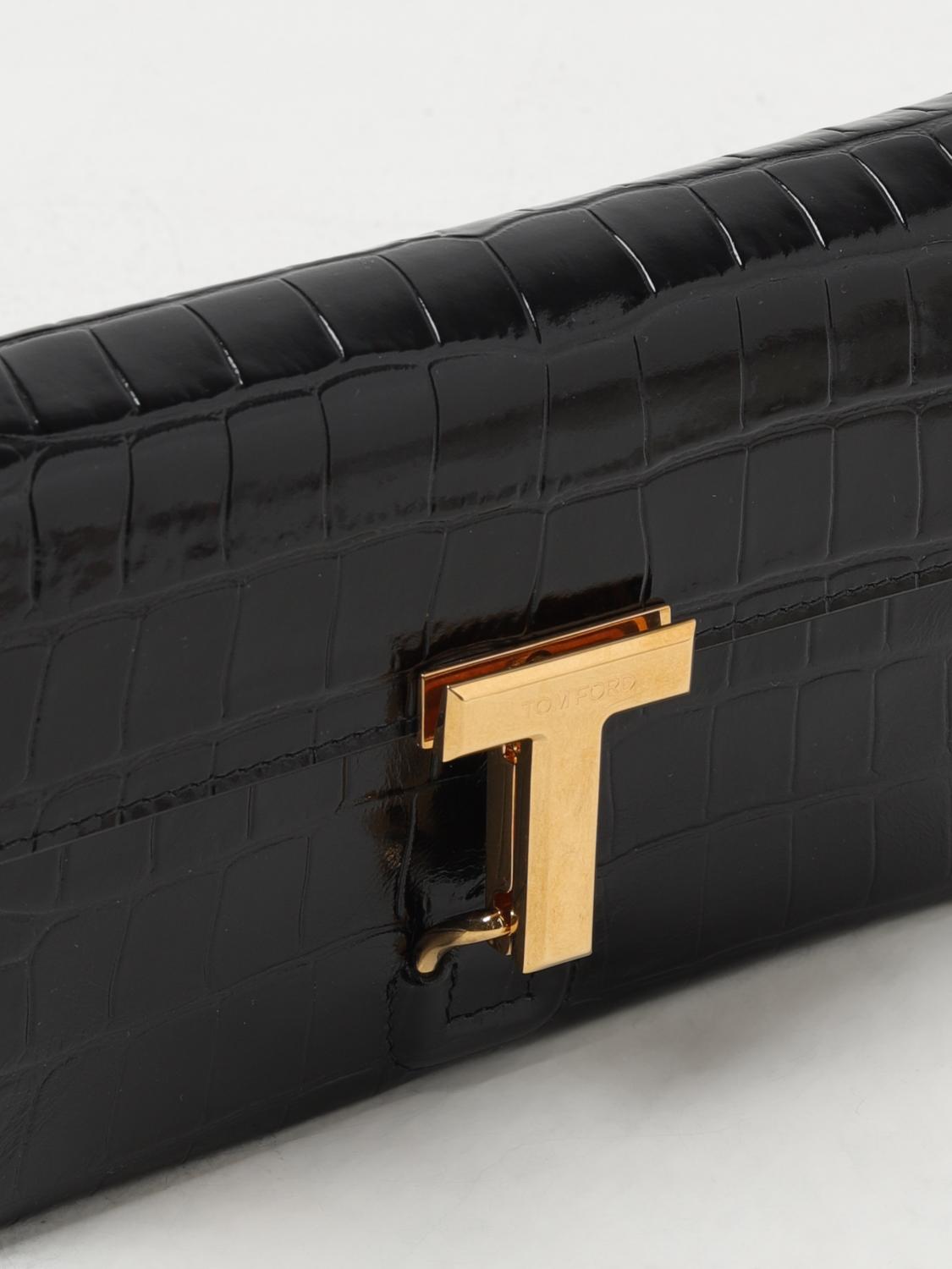 Giglio Borsa Tom Ford In Pelle Stampa Cocco