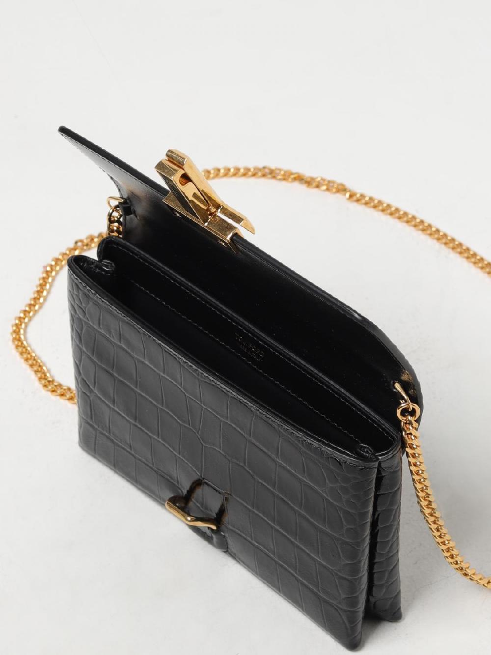 Giglio Borsa Tom Ford In Pelle Stampa Cocco
