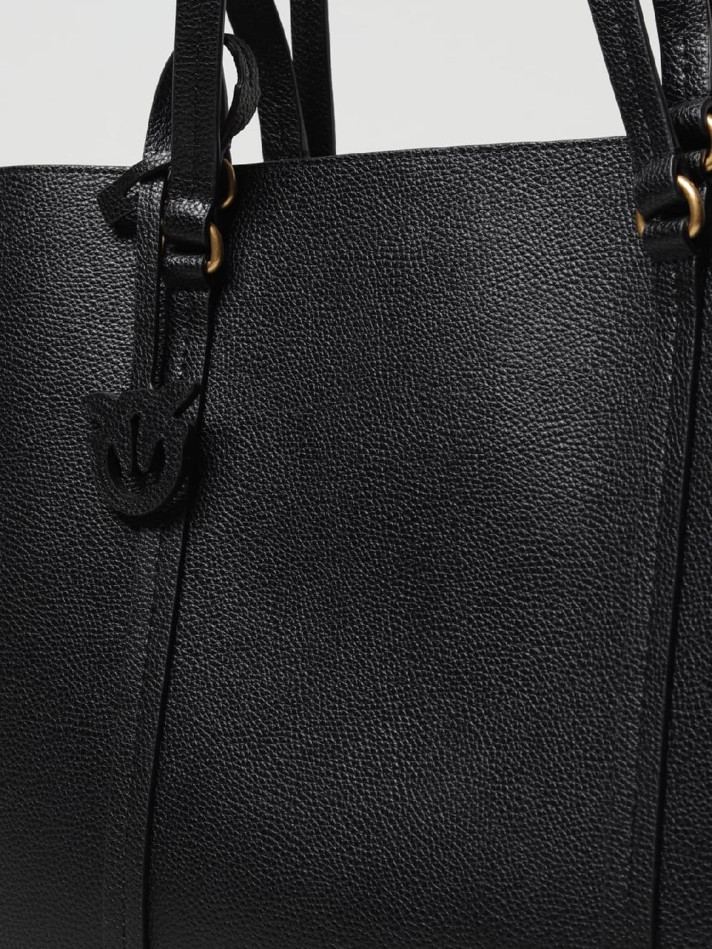 Giglio Borsa Tote Carrie Pinko In Pelle A Grana