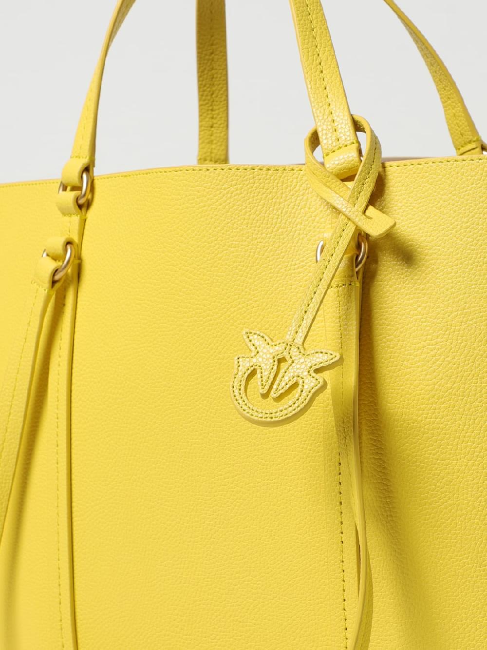 Giglio Borsa Tote Carrie Pinko In Pelle A Grana