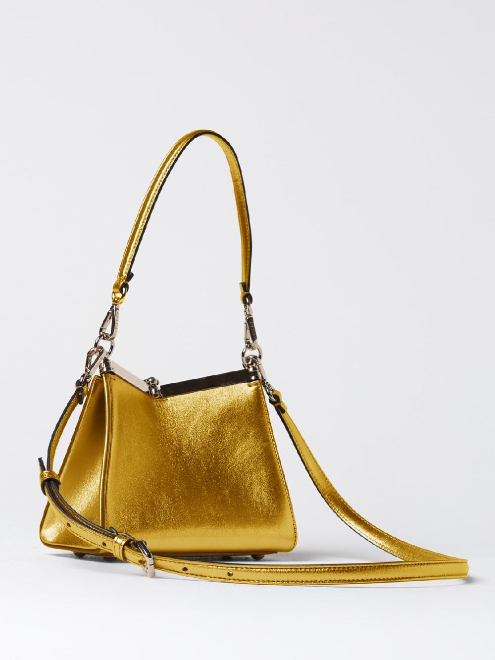 Giglio Borsa Vela Etro In Nappa Laminata