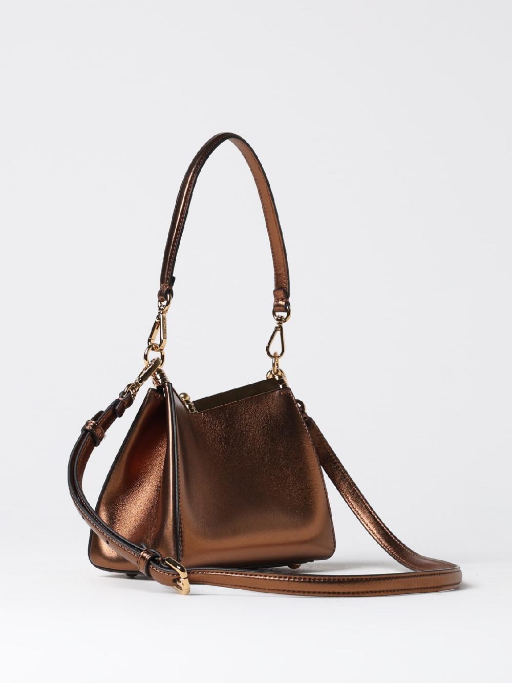 Giglio Borsa Vela Etro In Nappa Laminata