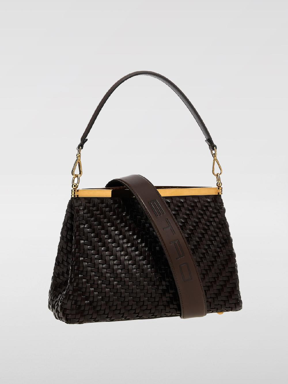 Giglio Borsa Vela Etro In Pelle Intrecciata