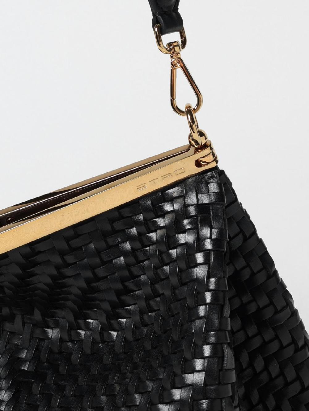Giglio Borsa Vela Etro In Pelle Intrecciata