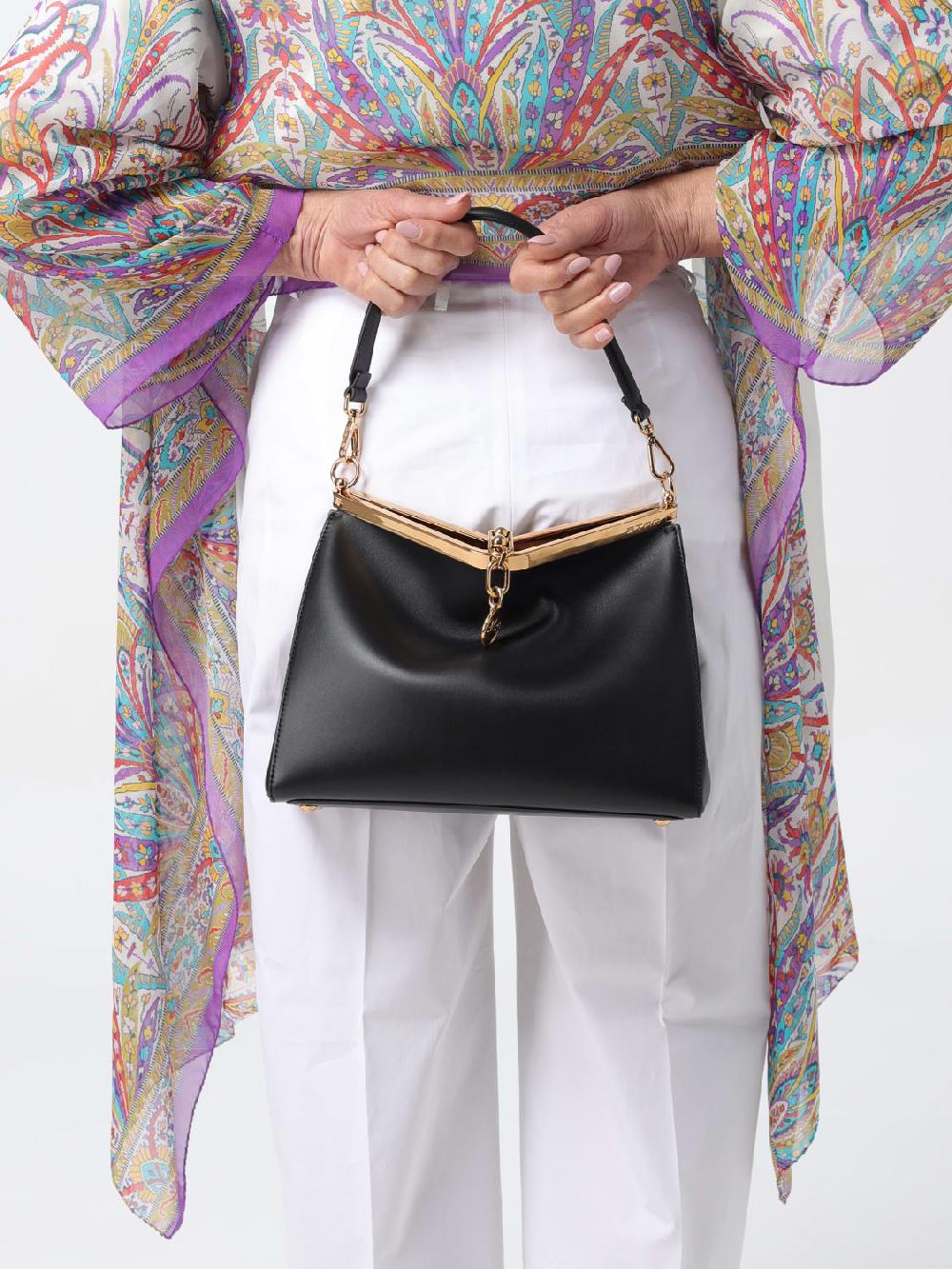 Giglio Borsa Vela Etro In Pelle