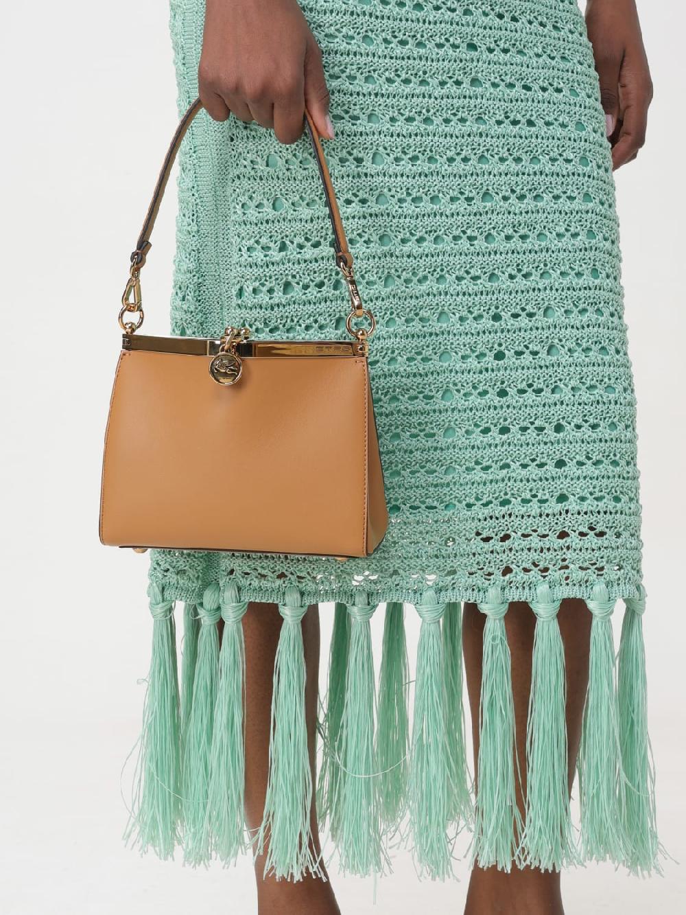 Giglio Borsa Vela Etro In Pelle