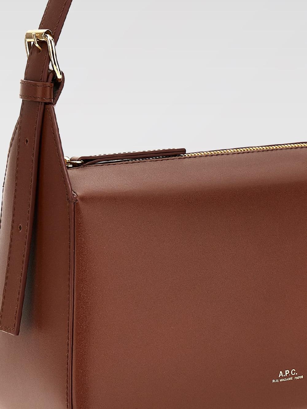 Giglio Borsa Virginie A.P.C. In Pelle