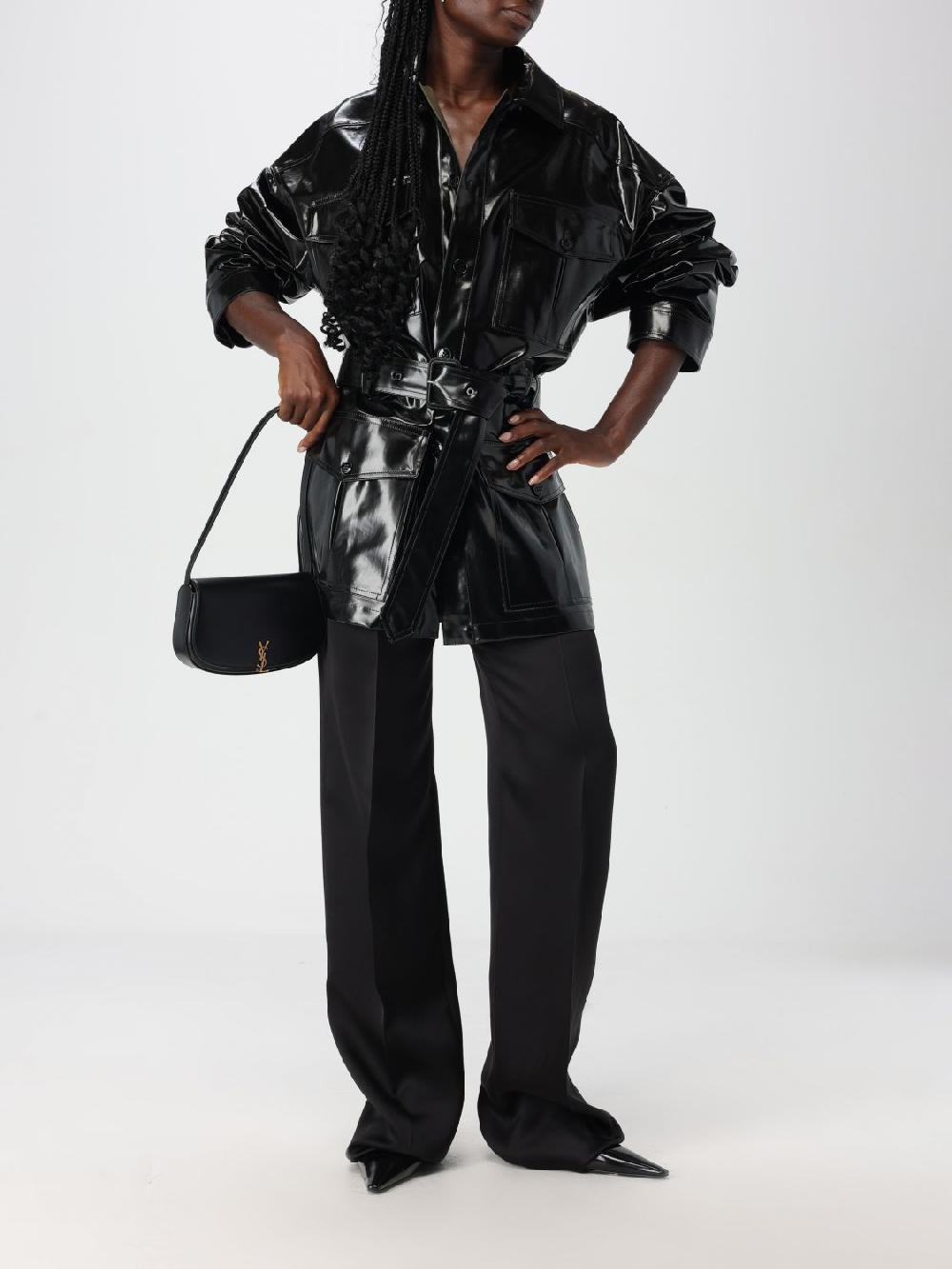 Giglio Borsa Voltaire Saint Laurent In Pelle