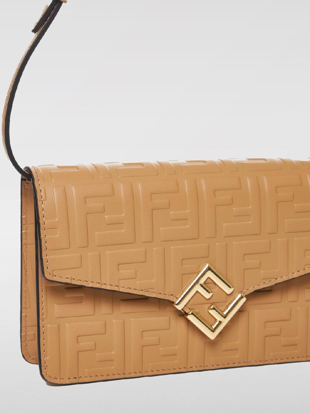 Giglio Borsa Wallet FF Fendi In Pelle