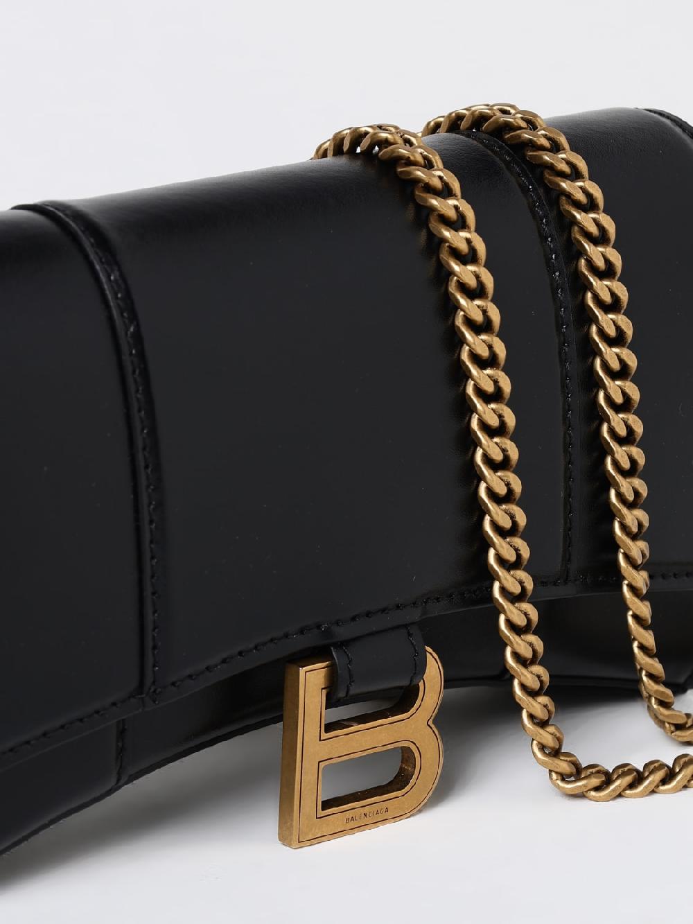 Giglio Borsa Wallet Hourglass Balenciaga In Pelle
