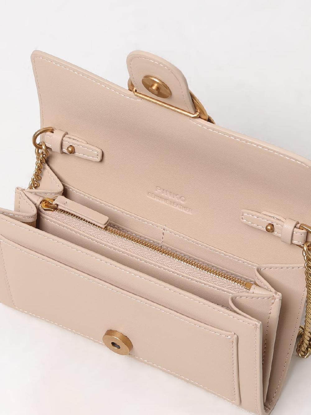 Giglio Borsa Wallet Love One Pinko In Pelle