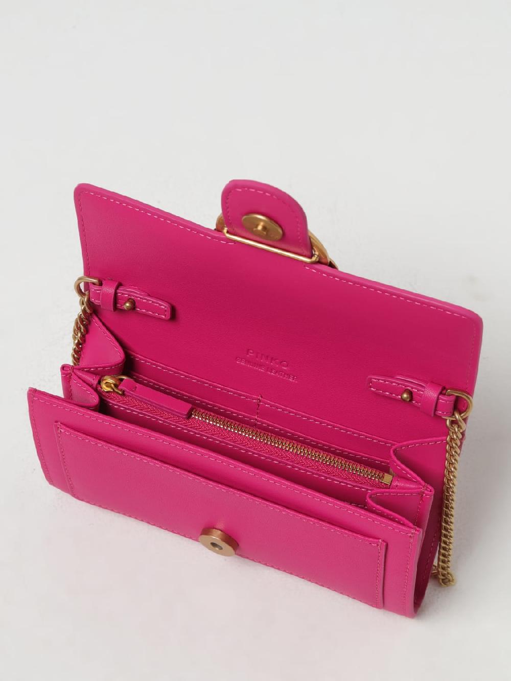 Giglio Borsa Wallet Love One Pinko In Pelle