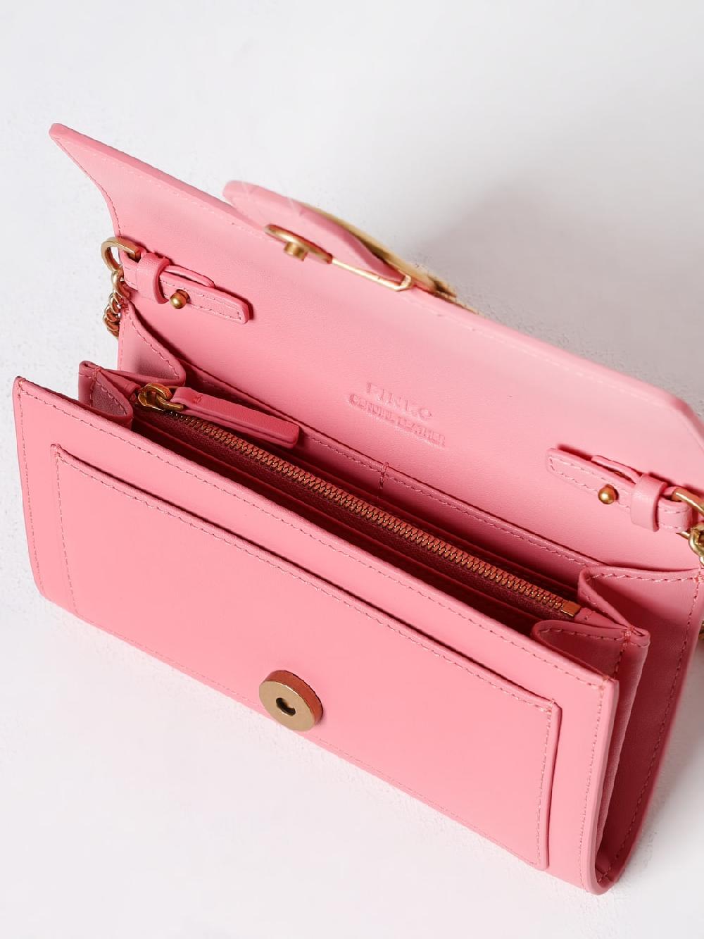 Giglio Borsa Wallet Love One Pinko In Pelle