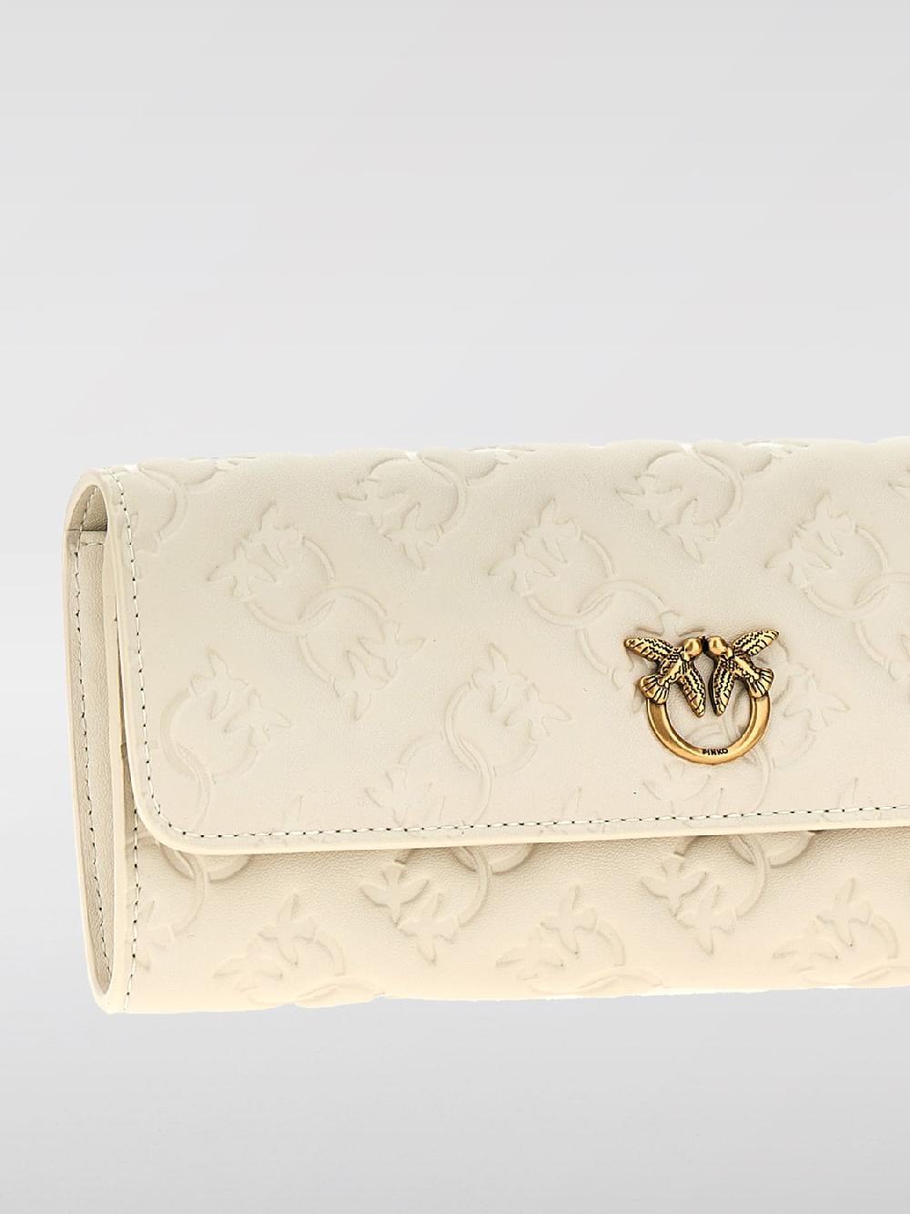 Giglio Borsa Wallet Love Tiny Birds Pinko In Pelle