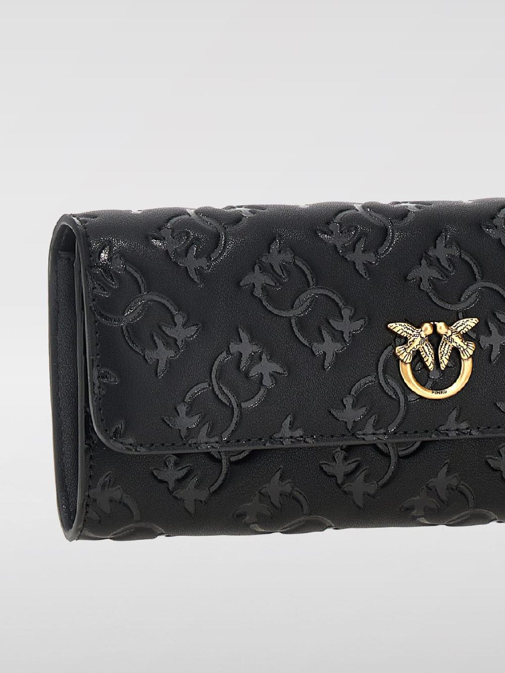 Giglio Borsa Wallet Love Tiny Birds Pinko In Pelle