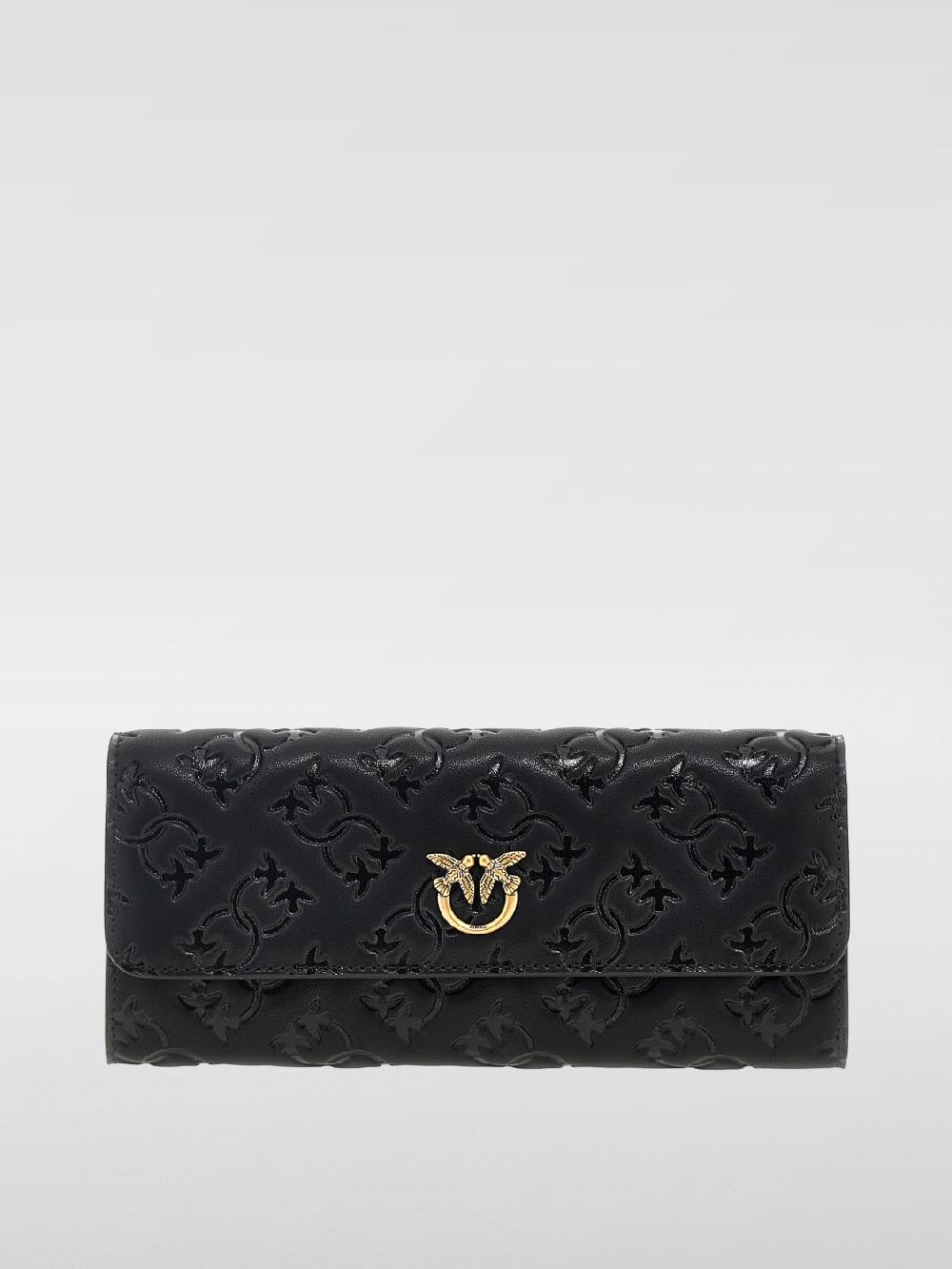 Giglio Borsa wallet Love Tiny Birds Pinko in pelle