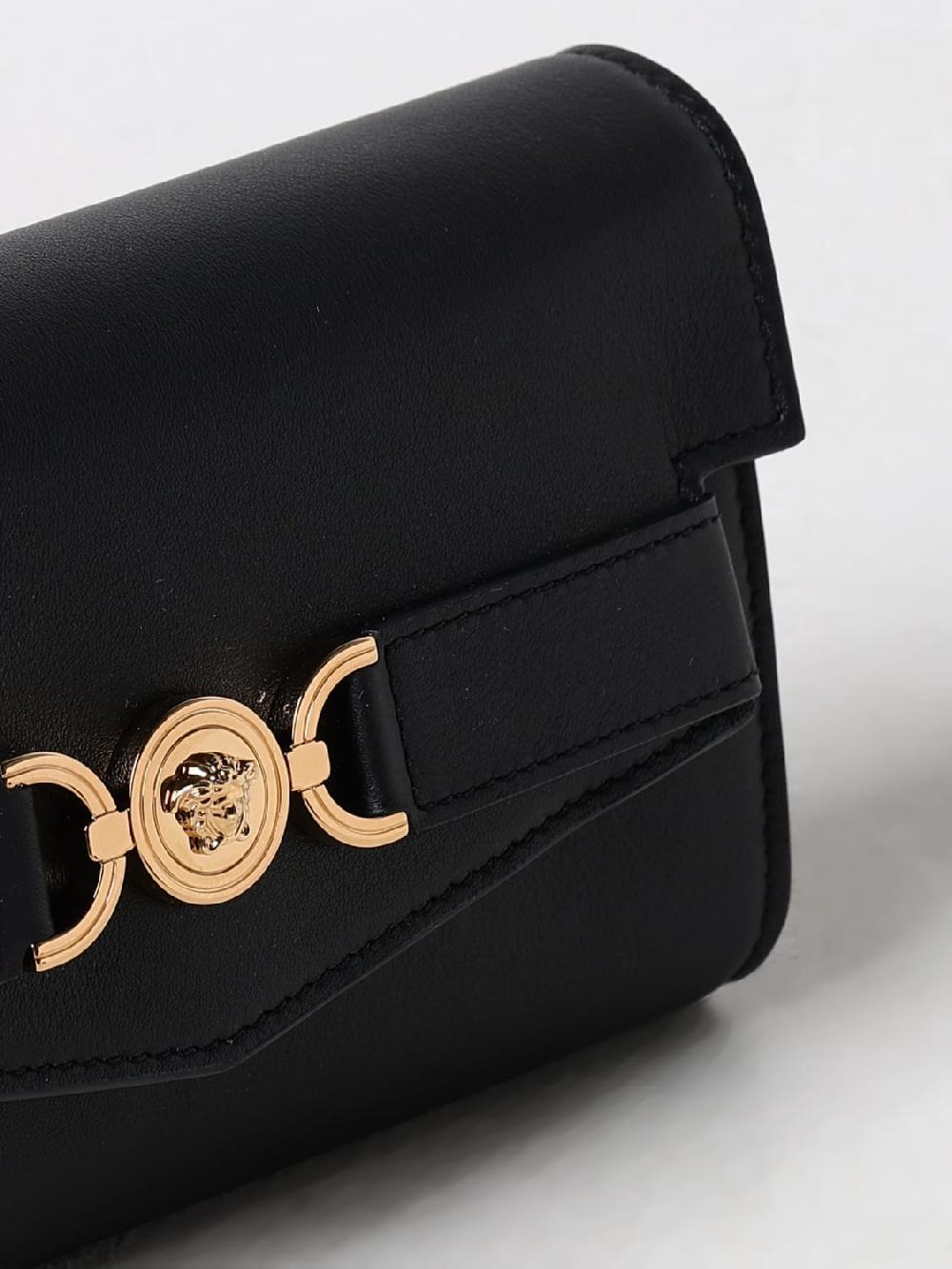 Giglio Borsa Wallet Medusa Versace In Pelle