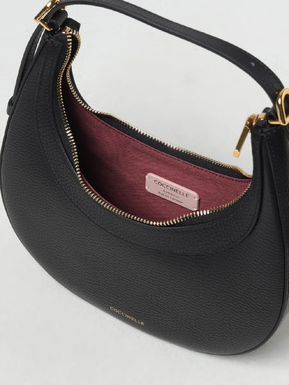 Giglio Borsa Whisper Coccinelle In Pelle A Grana