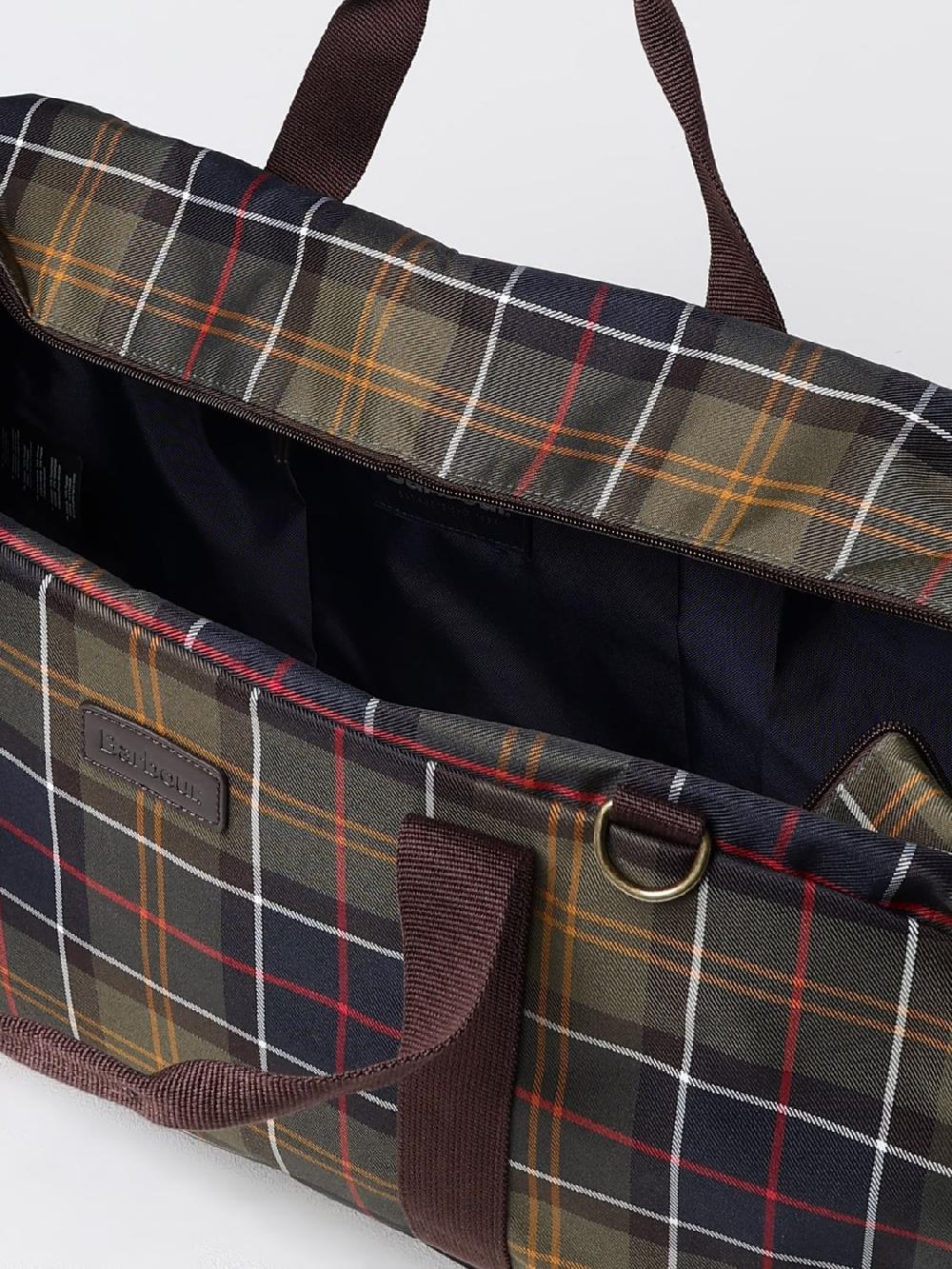 Giglio Borsone Torridon Barbour In Nylno Tartan