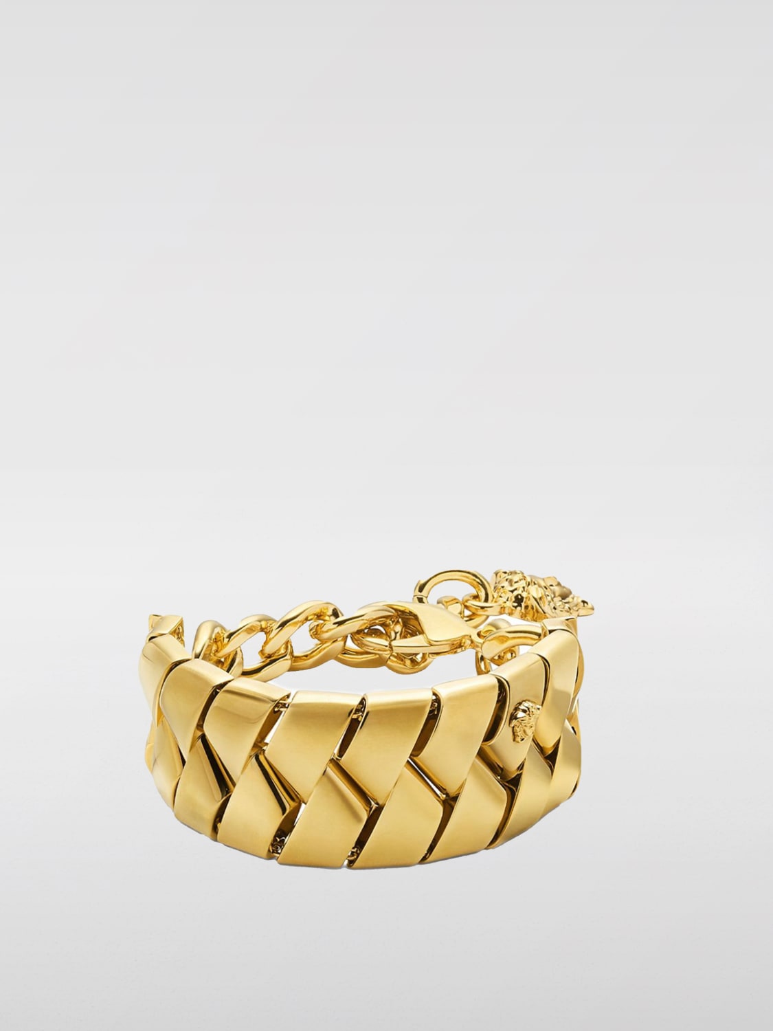 Giglio Bracciale Bind Versace in ottone