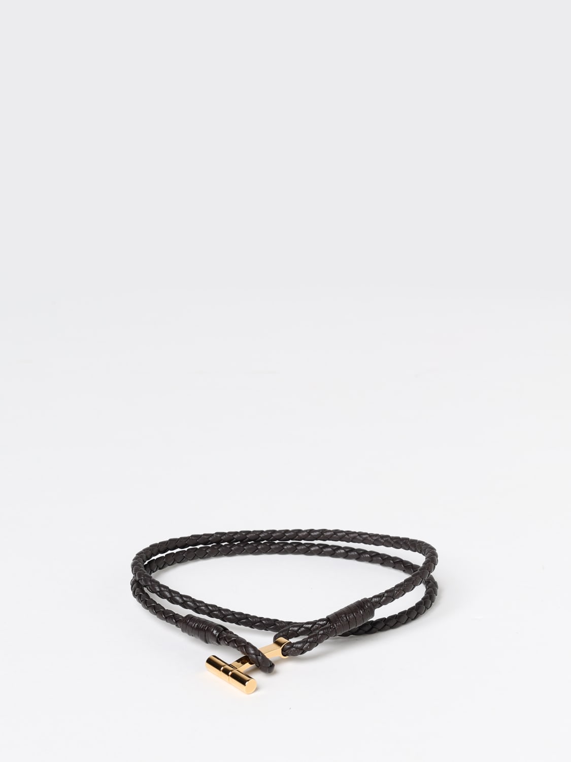 Giglio Bracciale Tom Ford in pelle intrecciata