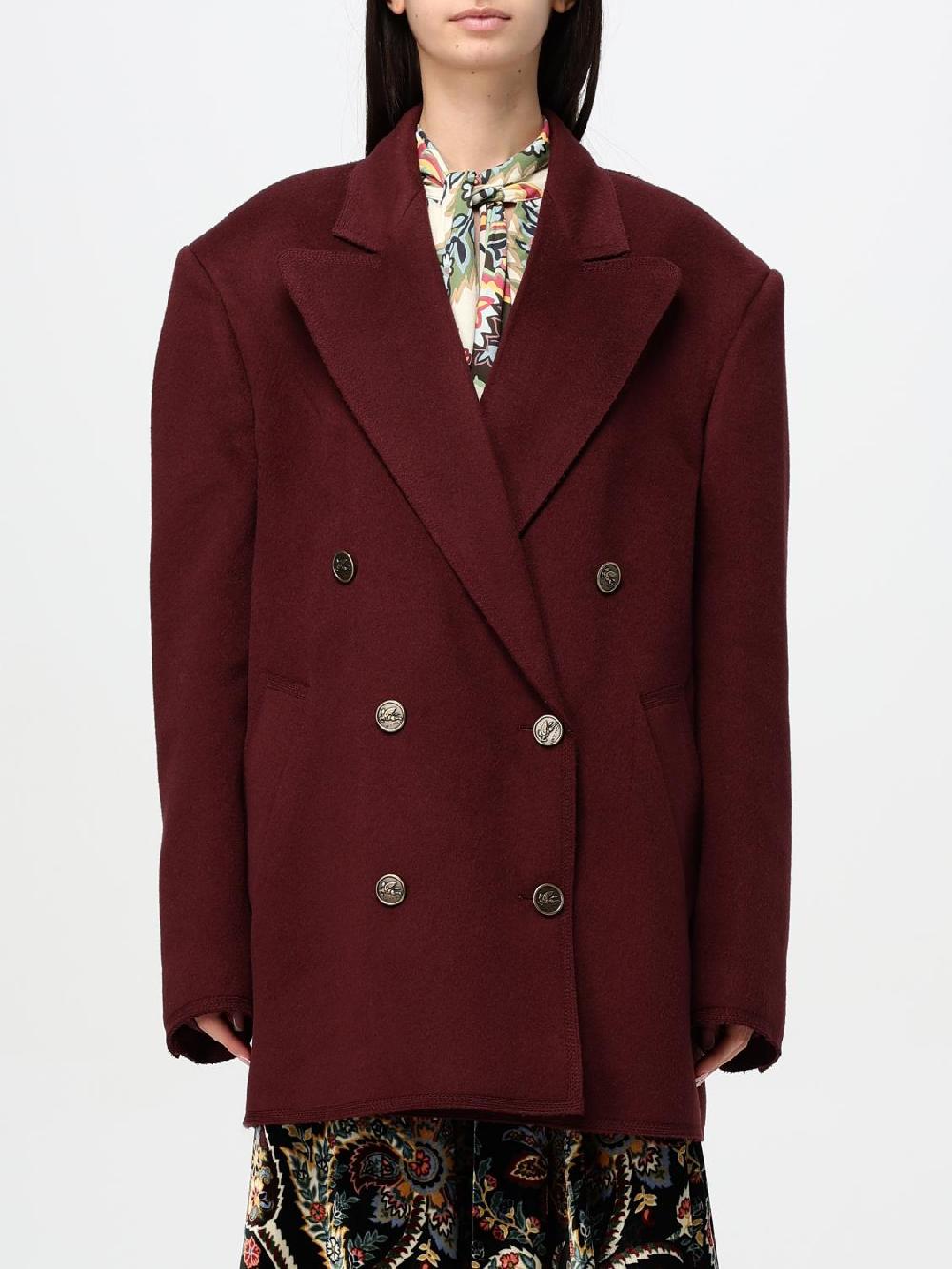 Giglio Caban doppiopetto Etro in lana
