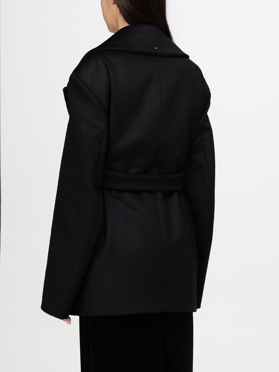 Giglio Caban Doppiopetto Sportmax In Misto Lana
