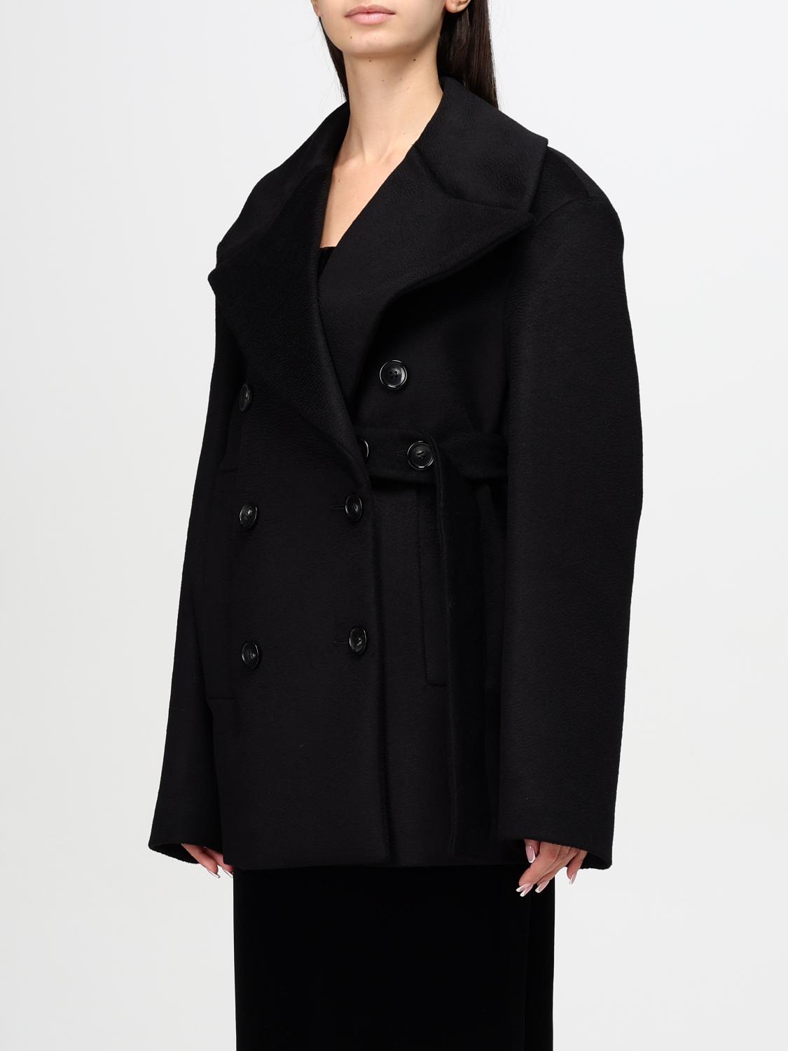 Giglio Caban Doppiopetto Sportmax In Misto Lana