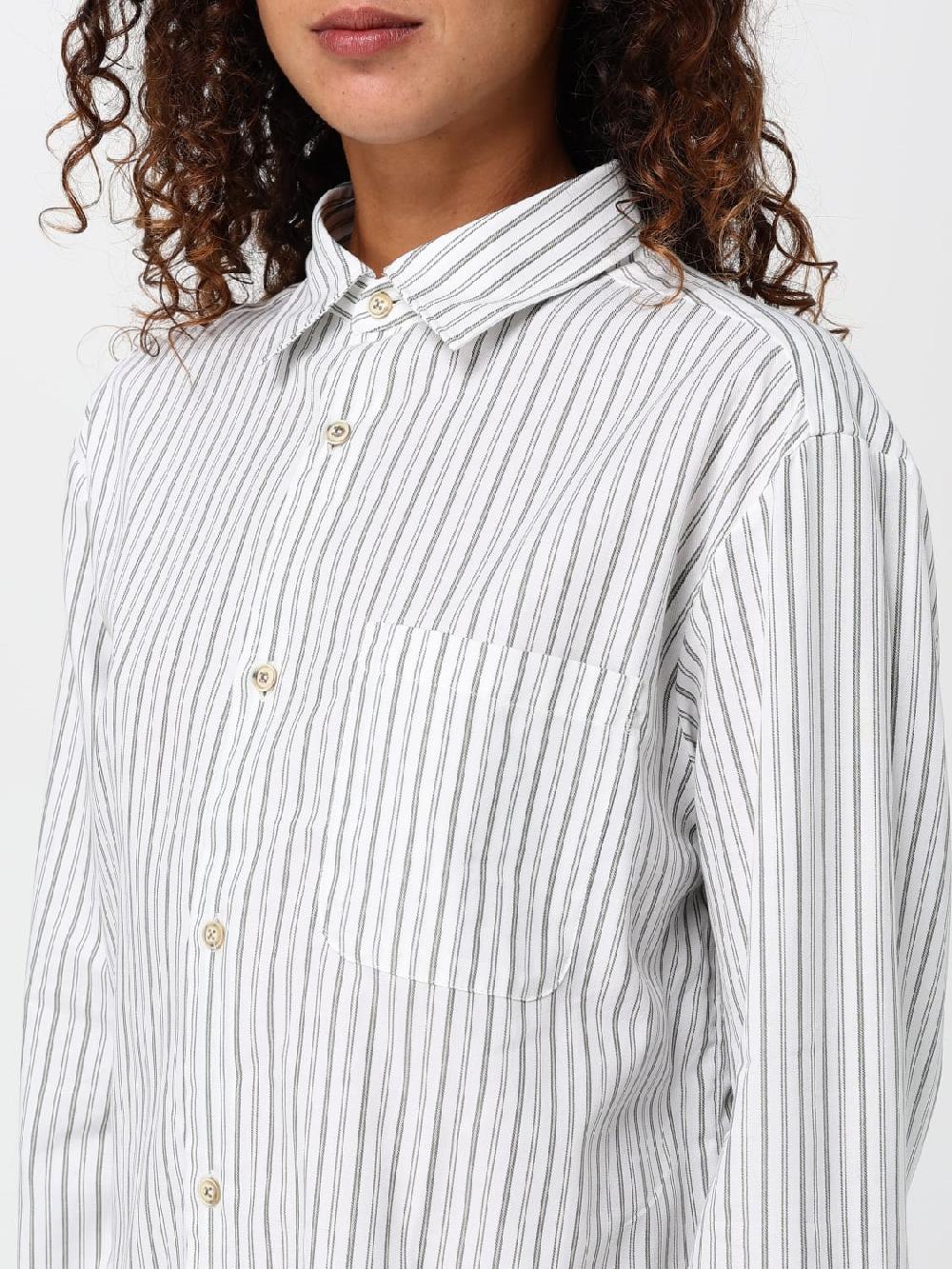 Giglio Camicia A.P.C. In Cotone A Righe