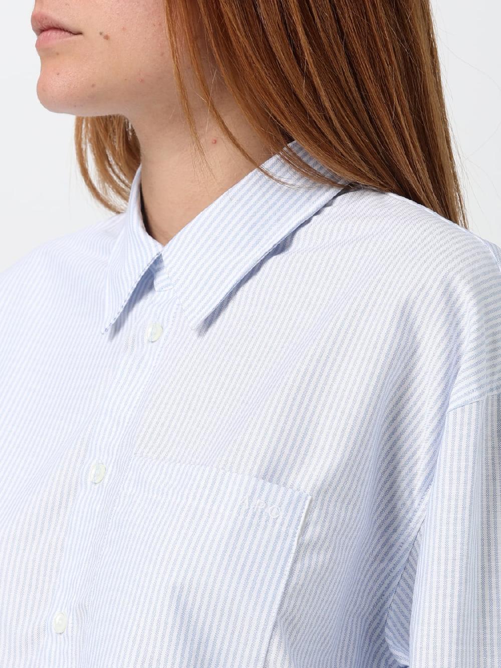 Giglio Camicia A.P.C. In Cotone A Righe