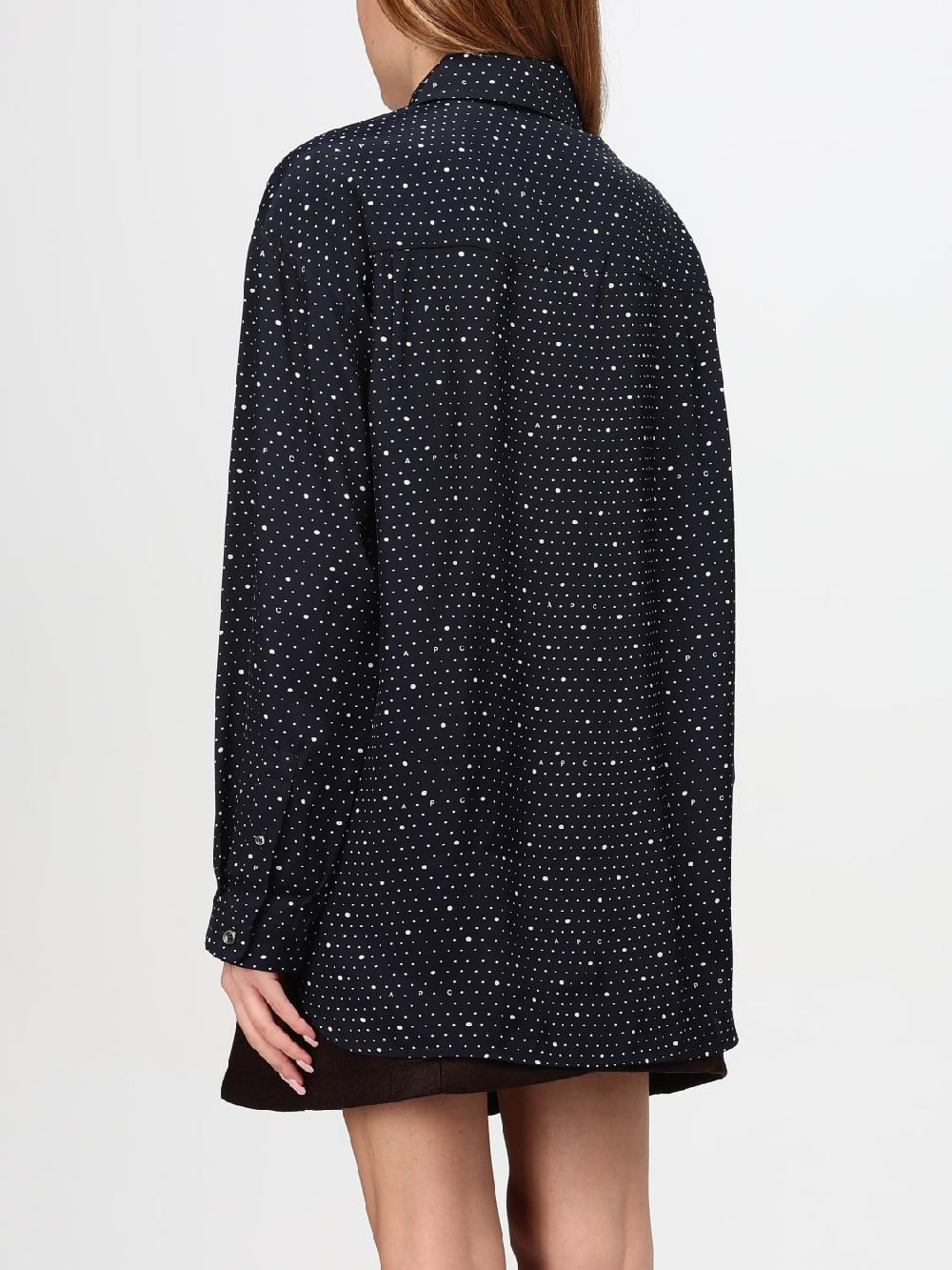 Giglio Camicia A.P.C. In Cotone Con Strass