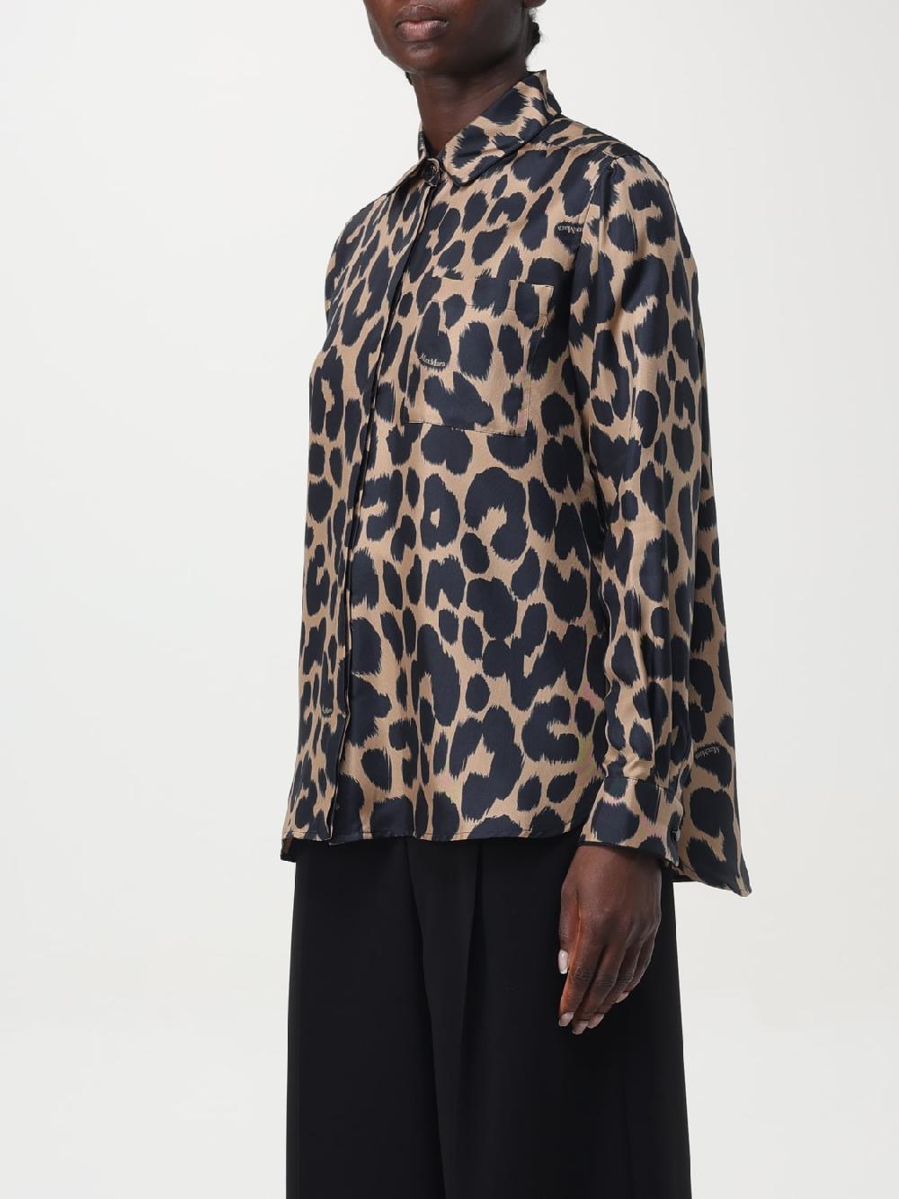 Giglio Camicia A Pois Max Mara In Seta