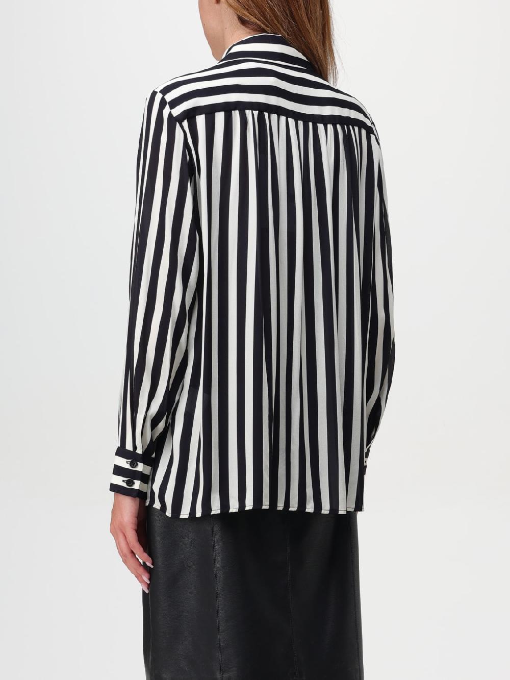 Giglio Camicia A Righe MSGM In Viscosa