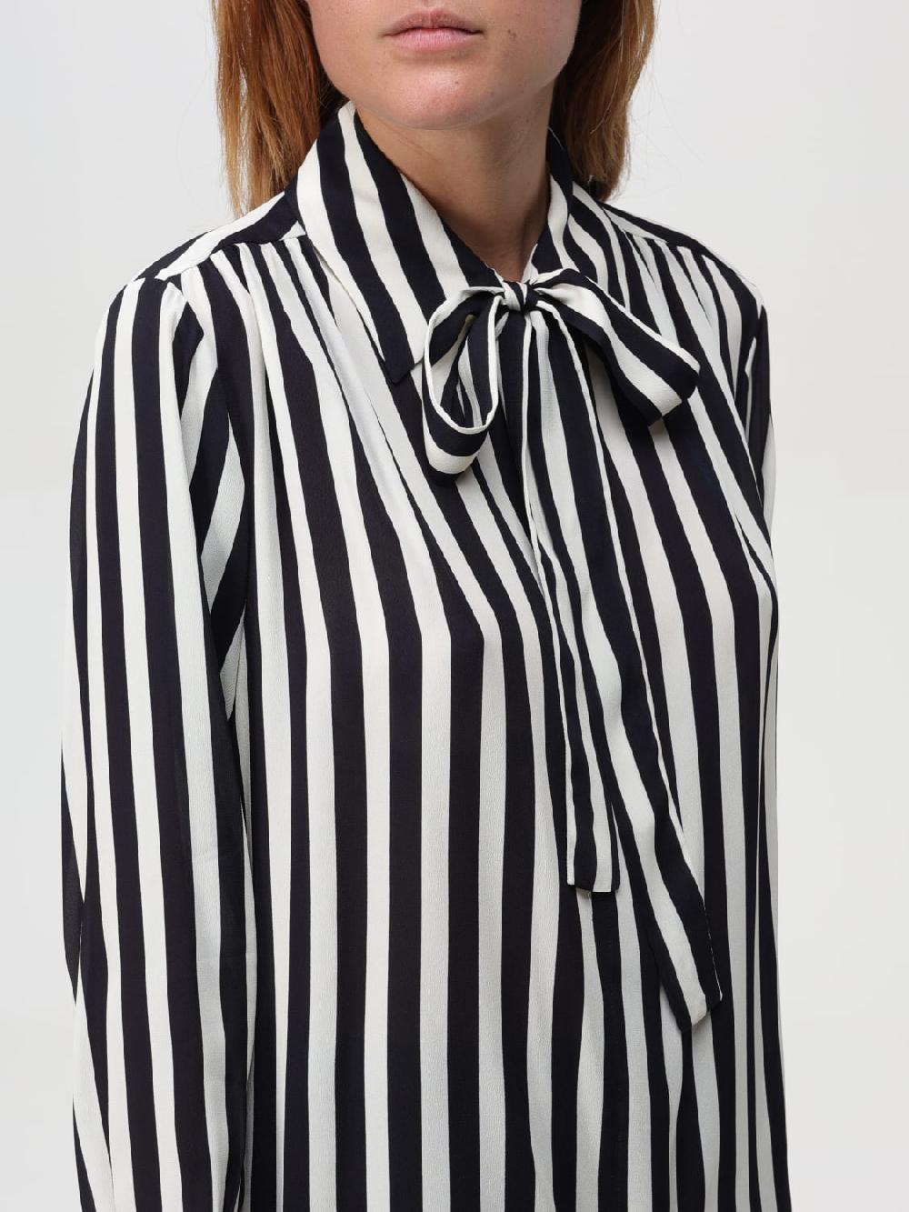 Giglio Camicia A Righe MSGM In Viscosa