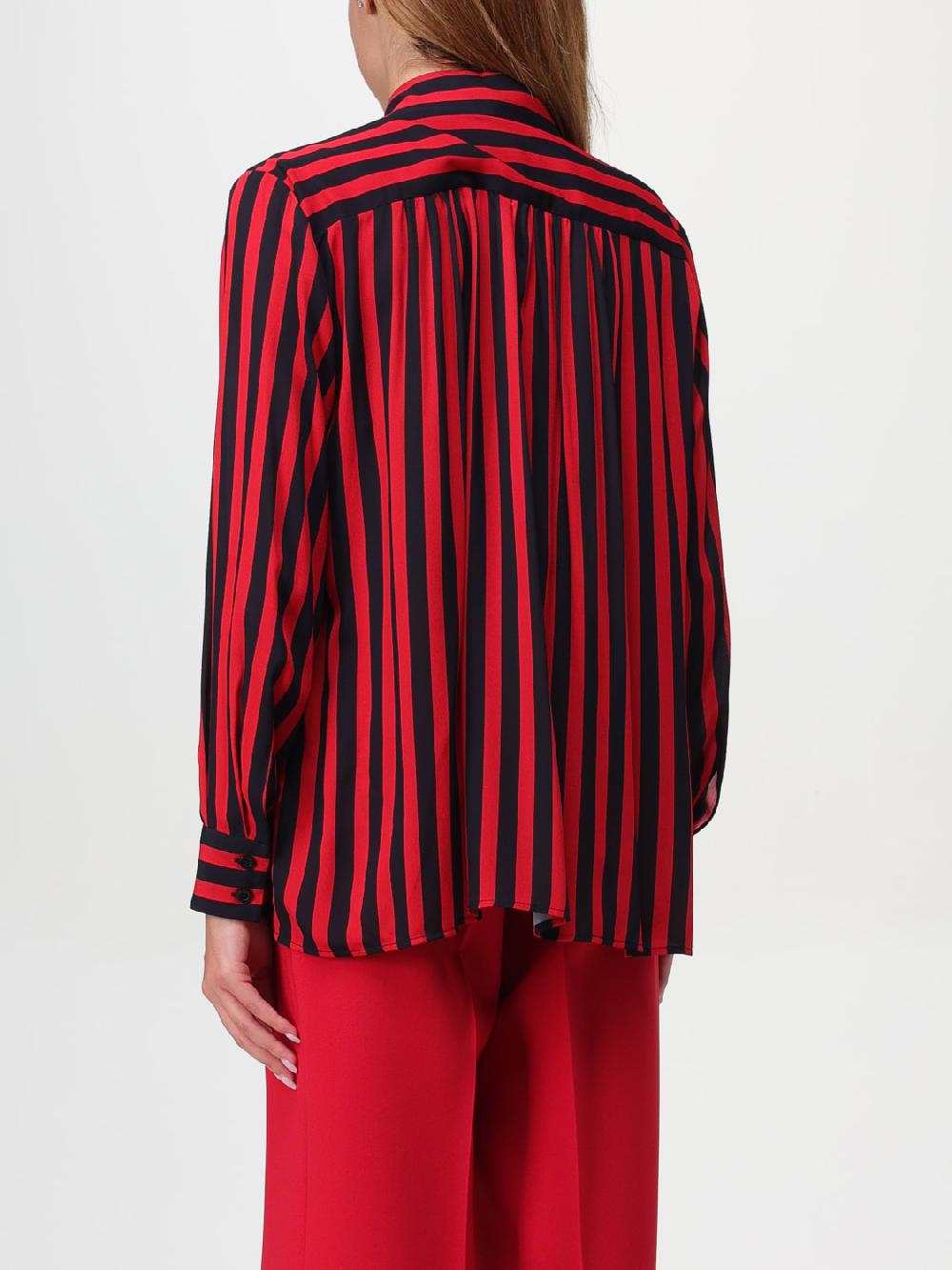 Giglio Camicia A Righe MSGM In Viscosa