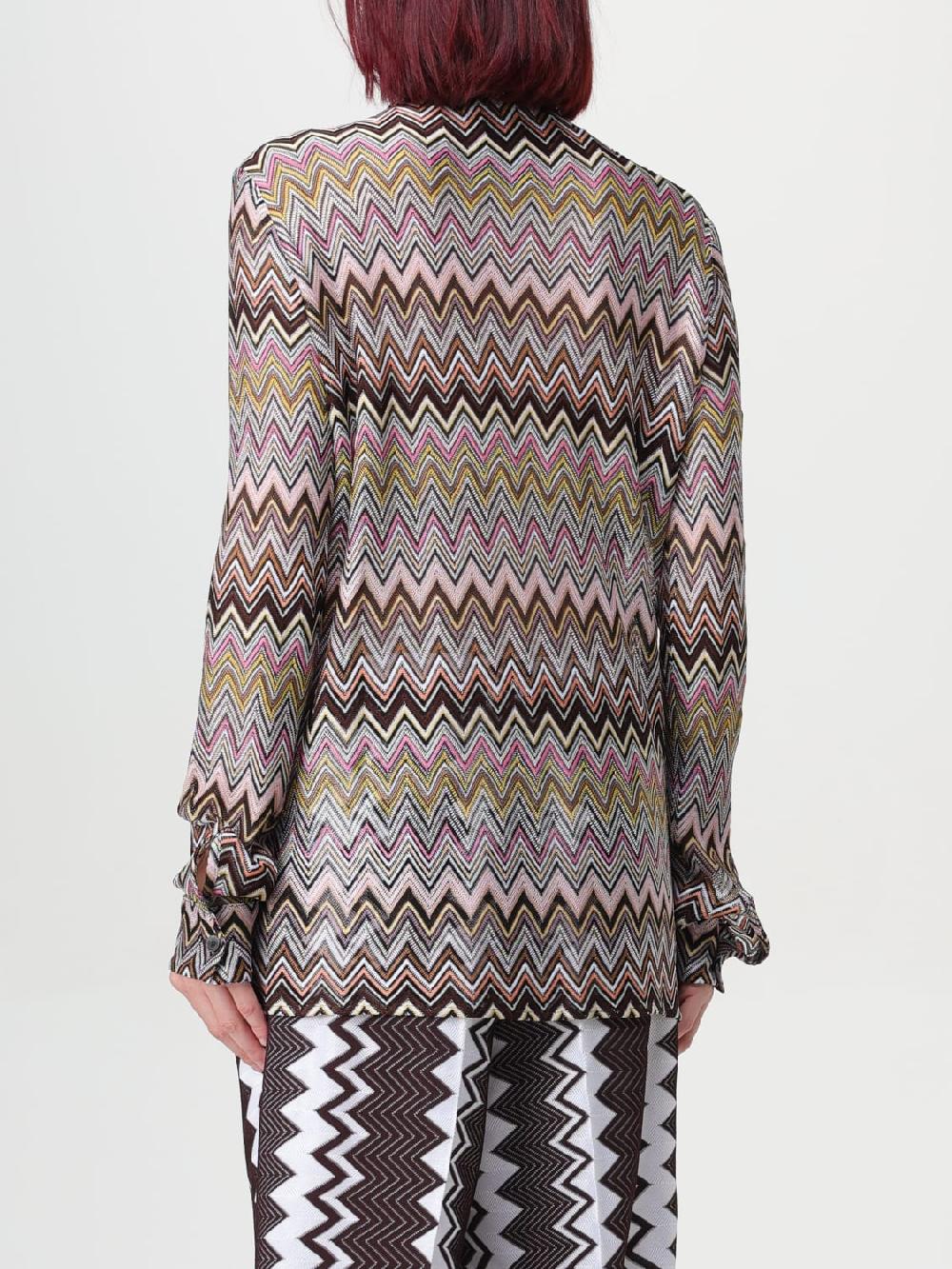 Giglio Camicia A Zig Zag Missoni