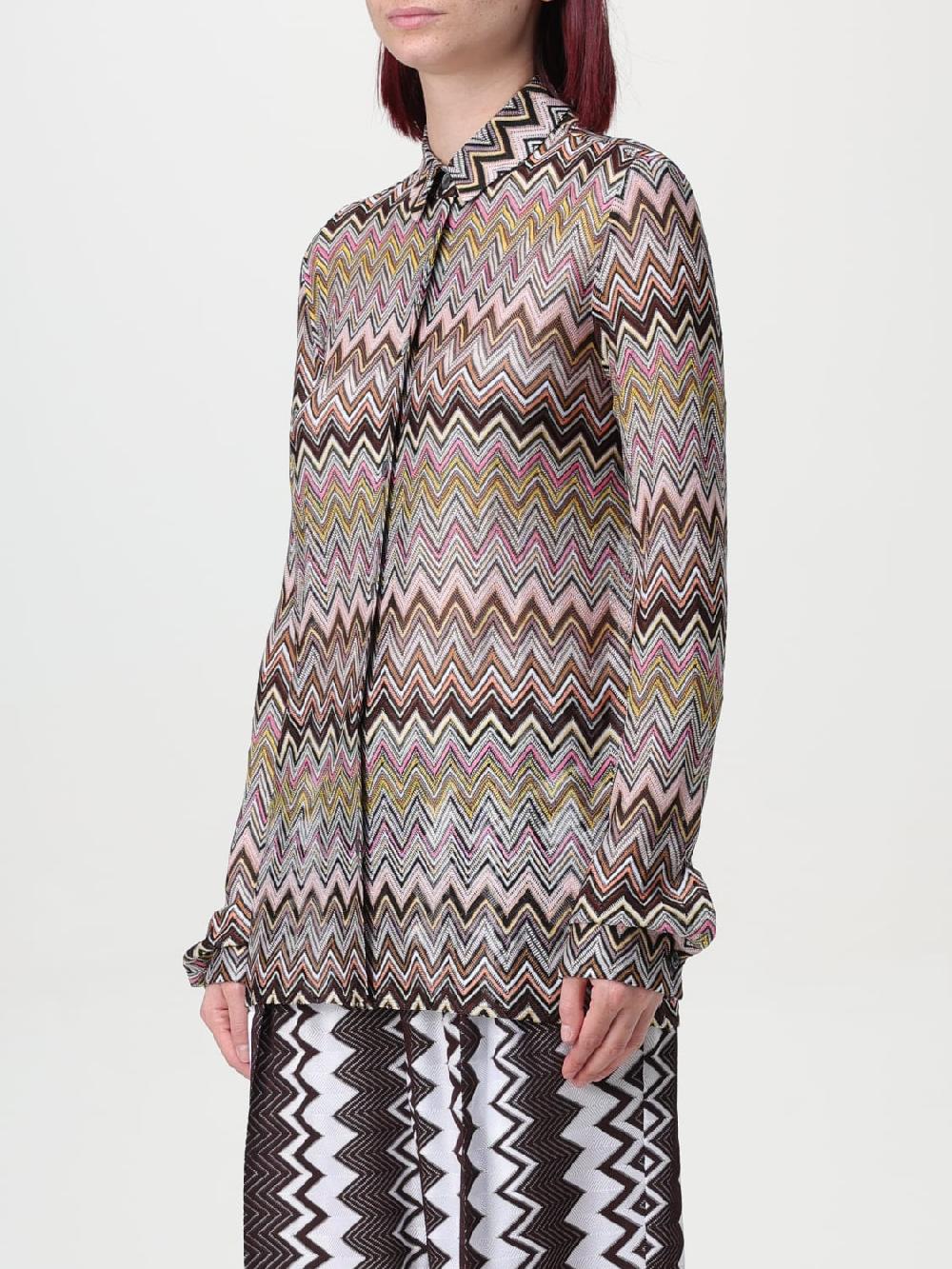 Giglio Camicia A Zig Zag Missoni