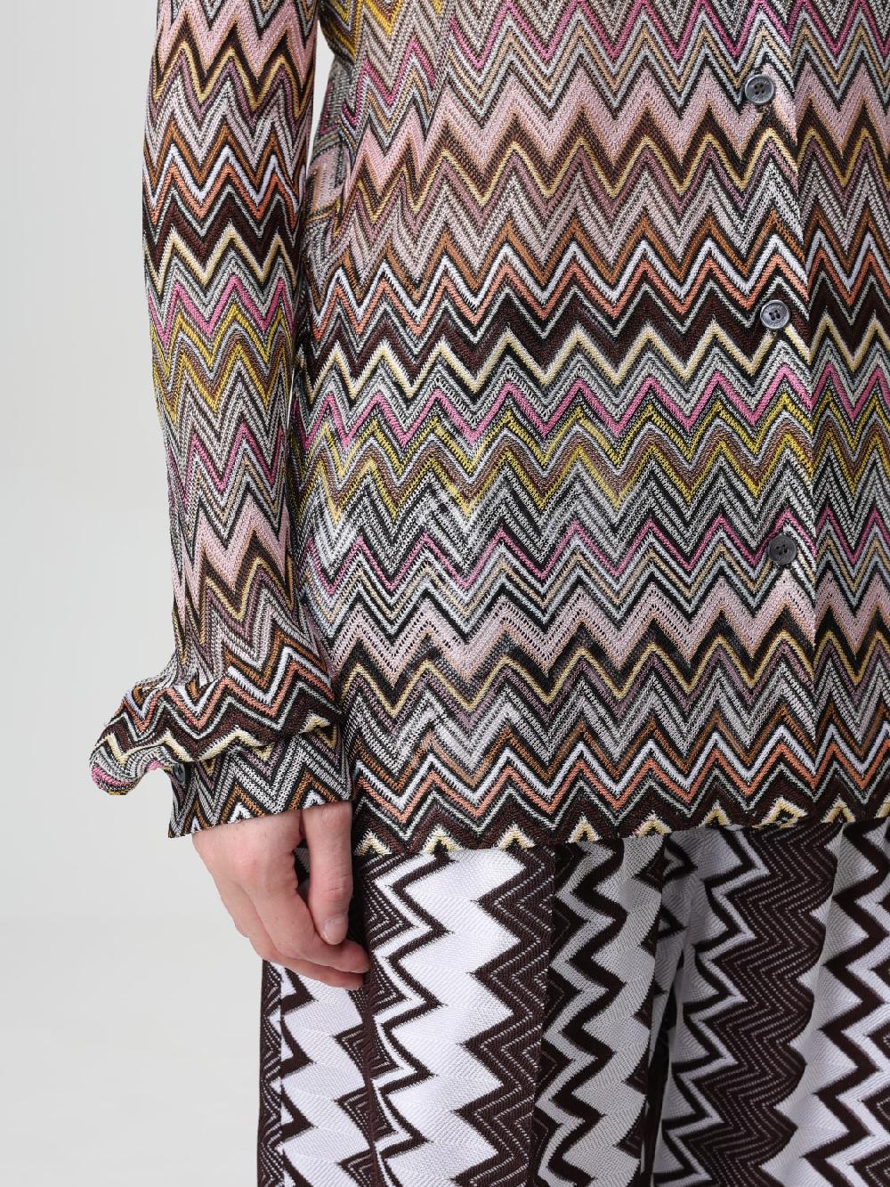 Giglio Camicia A Zig Zag Missoni